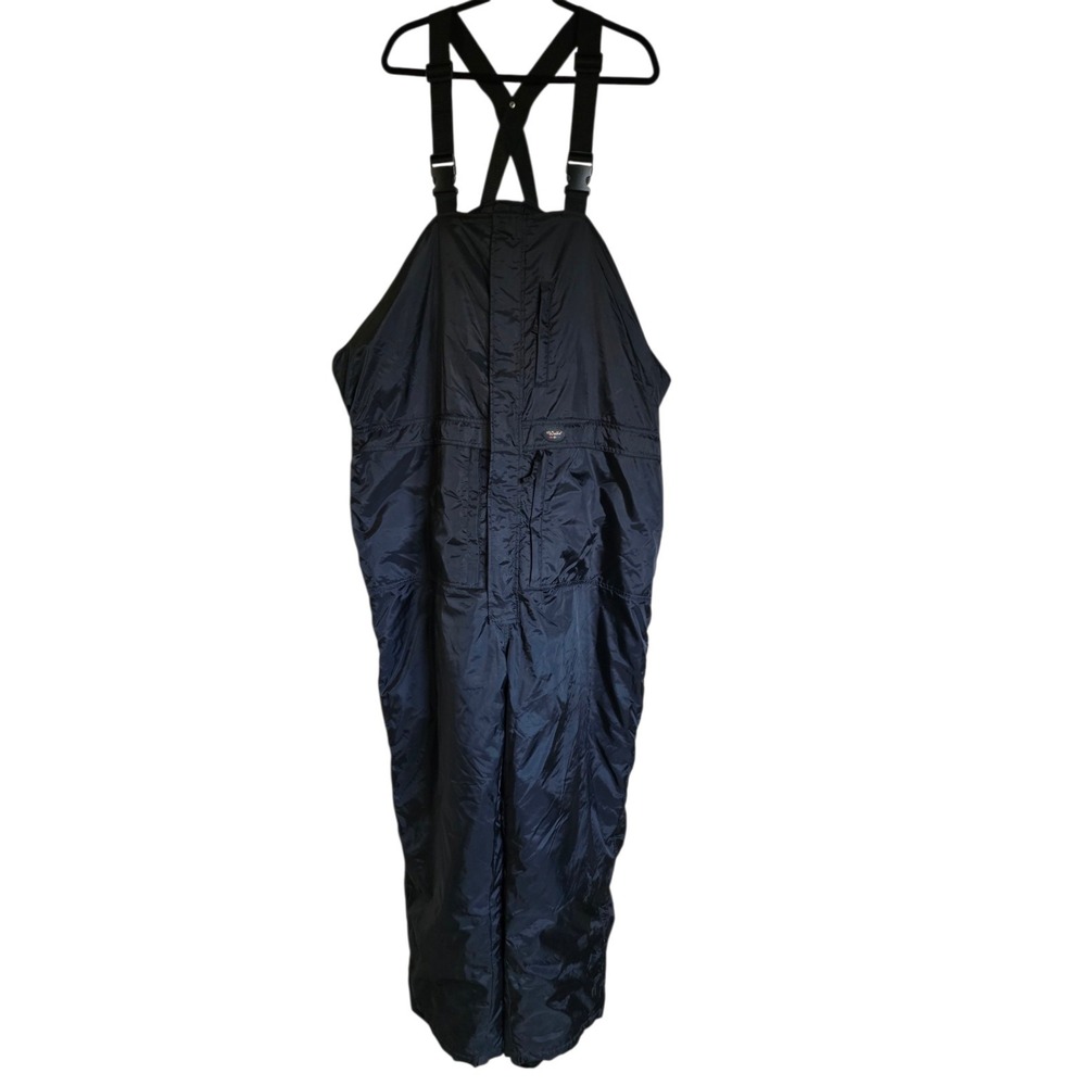 Walls Blizzard Pruf Insulated Winter Overalls Bibs Mens 4XL Black Work
